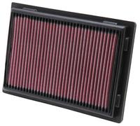 K&N Replacement Air Filter 33-2381 - High Flow Washable Reusable - Fits Lexus & Toyota