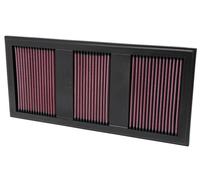 K&N Engine Air Filter: High Performance, Premium, Washable, Panel Filter: 2011-2017 (S400 Hybrid, E350, SLK, C350, E400, GLK350, ML350, E 400, and other select models), 33-2985