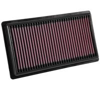 K&N 33-3080 High Flow Replacement Air Filter - Washable and Reusable
