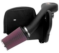 K&N 57-1518 Washable and Reusable Car Performance Intake Kit, Red