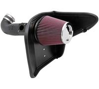 K&N 63-3075 Washable and Reusable Car High Performance Air Filter System, Red