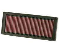 K&N Air Filter Element 33-2945 (Performance Replacement Panel Air Filter)
