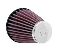 K&N Engineering Air Filter RC-1200 - Universal Round Conical Chrome for Car & Motorcycle