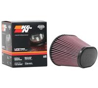 K&N Air Filter Universal Oval/Conical 100 mm Flange 174 x 134 Base Diameter, 114 x 82 Top Diameter, 127 mm Height (RU-70031)