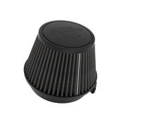 K&N Black Universal Dryflow Conical Air Filter 127mm flange, 165mm base, 114mm top, 102mm height (RU-3120HBK)