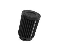 K&N Black Universal Dryflow Round Air Filter 48mm flange, 10 degree angle, 76mm outside diameter, 102mm height (RU-3130HBK)