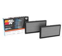 K&N Cabin Air filter compatible with Toyota bZ4X 2021- & Subaru Solterra 2022- (set of 2) (VF1019)