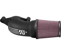 K&N Cold Air Intake Kit: High Performance, Guaranteed to Increase Horsepower: 50-State Legal: 2017-2018 HARLEY DAVIDSON (Road King, Ultra Limited, Street Glide, Special, Freewheeler)57-1139