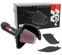 K&N Cold Air Intake Kit: High Performance, Increase Horsepower: Compatible with 2017-2019 Ford Super Duty (F250 Super Duty, F350 Super Duty) 6.2L V8, 77-2588KTK
