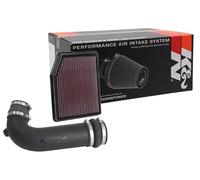 K&N Cold Air Intake Kit: High Performance, Increase Horsepower: Compatible with 2019-2020 CHEVROLET Silverado 1500; 2019-2020 GMC Sierra 1500, 57-3116