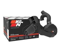 K&N Cold Air Intake Kit: High Performance, Increase Horsepower: Compatible with 2021 FORD F150, F150 Raptor, 63-2617