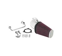 K&N Cold Air Intake Kit: Increase Horsepower: Compatible with 2008-2017 HARLEY DAVIDSON (Softail, Heritage, Fat Boy, Breakout, Road King, Street Glide, other select models)57-1122P