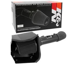 K&N Cold Air Intake System: High-Flow Air-Filter, Increase Performance & Horsepower: Compatible with 2011-2016 FORD F250; F350; F450; F550; 71-2582