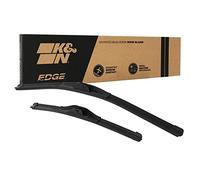 K&N EDGE Windshield Wipers: All Weather Performance, Superior Wiper Blades to Windshield Contact, Streak-Free Wipe Technology: 28 Inch + 17 Inch Wiper Blades (Pack of 2)