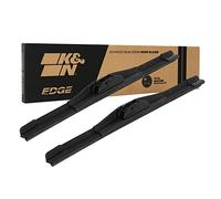 K&N EDGE Wiper Blades: All Weather Performance, Superior Windshield Contact, Streak-Free Wipe Technology: 15" (Pack of 2)