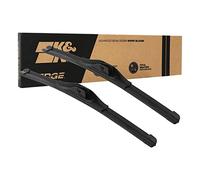 K&N EDGE Wiper Blades: All Weather Performance, Superior Windshield Contact, Streak-Free Wipe Technology: 18" (Pack of 2)