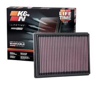 K&N Air Filter 33-3131 – High Performance Washable Replacement for Ford Focus IV 1.5 2018-