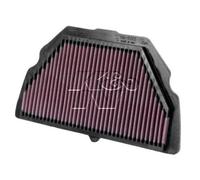 K&N Engine Air Filter: High Performance, Premium, Powersport Air Filter: Fits 2001-2006 HONDA (CBR600F, CBR600F4i) HA-6001, red