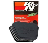 K&N Replacement air filter compatible with Yamaha XVS950/1300 V-Star 2007-2016 (YA-1307)