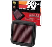 K&N Engine Air Filter: High Performance, Premium, Powersport Air Filter: Fits 2012-2019 DUCATI (1299 Panigale, 959, Multistrada 1260, Scrambler 1100, XDiavel) DU-1112