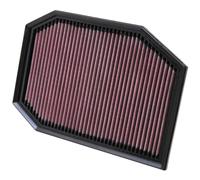 K&N Engine Air Filter: High Performance, Premium, Washable, Panel Filter: 2009-2013 (520i, 523i, 528i, 530i, 528i xDrive, 730i) , 33-2970