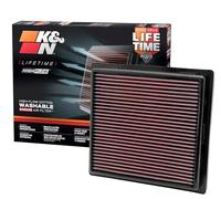 K&N Engine Air Filter: High Performance, Premium, Washable, Panel Filter: 2010-2019 (Grand Cherokee, Durango), 33-2457