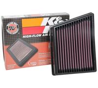 K&N Engine Air Filter: High Performance, Premium, Washable, Panel Filter: 2017-2020 (EcoSport, Fiesta ST, Fiesta VII, Tourneo Courier, Transit Courier, Transit Connect), 33-3117 , Red