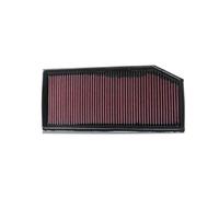 K&N Air Filter 33-2158 - High Flow Washable Reusable - Fits Mercedes C/E/G/ML/S CDI 200/220/270/320