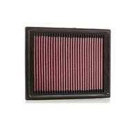 K&N Engine Air Filter: High Performance, Premium, Washable, Panel Filter: 2005-2019 (Corvette, Berlingo, C3 Aircross, C4 Cactus, other select models), 33-2305