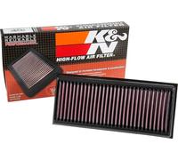 K&N Engine Air Filter: High Performance, Premium, Washable, Replacement Filter: Compatible with 2014-2019 MERCEDES BENZ (C63, GLC63, GLC63 AMG S, G500, G550, G550 4x4, S63 AMG) , 33-3072