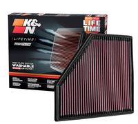 K&N Filters Performance Air Panel Filter 33-3051 - Washable High-Performance Replacement