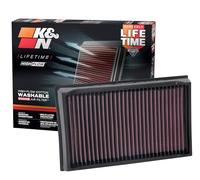 K&N Engine Air Filter: High Performance, Premium, Washable, Replacement Filter: Compatible with 2018-2019 VOLKSWAGEN (Golf SportWagen, Golf, Jetta, FAW Bora), 33-5084
