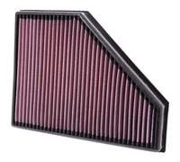 K&N Engine Air Filter: High Performance, Washable, Replacement Filter: Compatible 2005-2015 BMW (X1 16d, X1 18d, X1 20d, X1 25d, 316D, 318d, 320D, 325d, 330D, 335d, X1 23d, 116d, 118d, 120d), 33-2942
