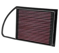 K&N Engine Air Filter: High Performance, Washable, Replacement Filter: Compatible 2009-2018 CITROEN/PEUGEOT/FIAT/TOYOTA (C-Elysee, Berlingo, C3, C4, C5, DS3, DS5, 4008, Expert, Partner, 2008) 33-2975