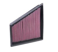 K&N Replacement air filter compatible with Seat Cordoba, Ibiza, Toledo / Skoda Fabia, Praktik, Roomster / VW Fox, Golf VI, Polo (OEM 5Z0129620) (33-2830)