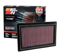 K&N Replacement Air Filter 33-3034 High Performance Premium Washable Panel Filter Fits Mercedes-Benz