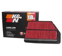 K&N Engine Air Filter: Long Life 18,000 Mile Replacement Air Filter: Compatible with 2010-2019 Hyundai/Kia (i40, Elantra, GT, i30, ix35, Tucson, Carens, cee d, Forte, Forte 5, Certao, K3), KNA-2451