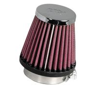 K&N Engineering Universal Round Tapered Air Filter Chrome End Cap RC-1060