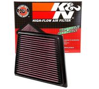 33-2955 - K&N Air Filter For Ford Fiesta MK6 1.6 Diesel 2008 - 2015