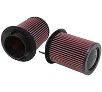 K&N Replacement Air Filter E-0668 - Premium Washable for Audi R8 4.2L V8 x2