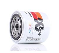 K&N Oil Filter - Spin-On 93x102mm compatible with Western Star, Freightliner, Nissan, Dodge, Chrysler, Jeep, Land Rover, Ford, Volvo (HP-2004), Weiß
