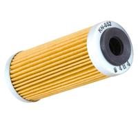 K&N Powersports Oil Filter - Cartridge 33x87mm compatible with Husqvarna, KTM (KN-652) , Black