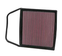K&N High Flow Replacement Air Filter 33-2367 - Washable - Durable - Reusable