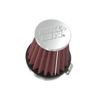 K&N Universal Air Filter Round Conical Chrome
