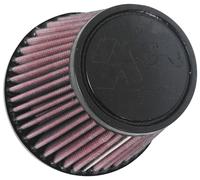 K&N Universal Clamp-On Air Filter: High Performance, Premium, Washable, Replacement Filter: Flange Diameter: 3.125 In, Filter Height: 4.375 In, Flange Length: 0.938 In, Shape: Round Tapered, RF-9160