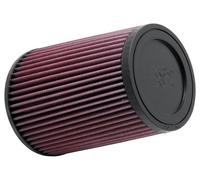 K&N Universal Clamp-On Air Filter: High Performance, Premium, Washable, Replacement Filter: Flange Diameter: 3.75 In, Filter Height: 7 In, Flange Length: 0.625 In, Shape: Round Tapered, RU-3530