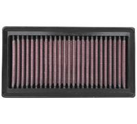 K&N Replacement air filter compatible with Triumph Scrambler 1200cc incl. XE & XC 2019- (TB-1219),Red