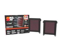 K&N HA-1120 Replacement Air Filter, Red