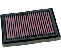 K&N High Flow Air Filter For Aprilia RSV 1000 R 2004-2009 Black/Red
