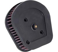 K&N High Flow Air Filter For Harley Davidson FLDE 1750 2018-2020 Black/Red